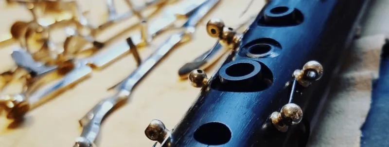 clarinet overhaul cork pads